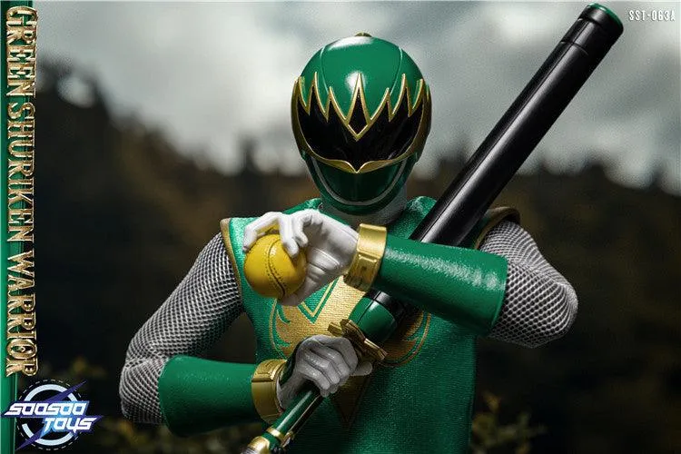1:6 Green Shuriken Warrior Action Figure