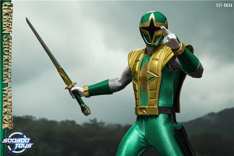 1:6 Green Shuriken Warrior Action Figure