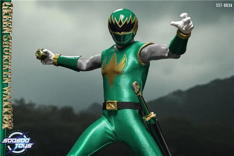 1:6 Green Shuriken Warrior Action Figure