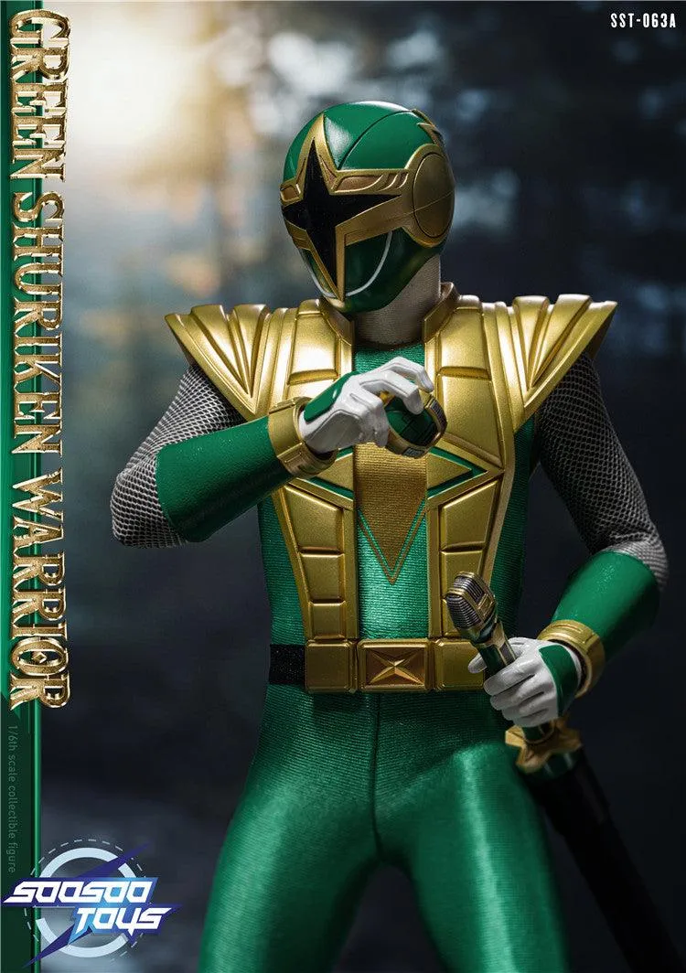 1:6 Green Shuriken Warrior Action Figure