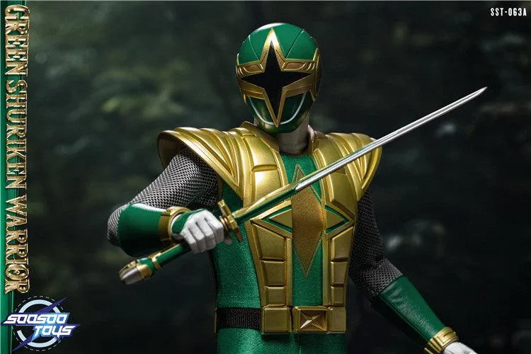 1:6 Green Shuriken Warrior Action Figure