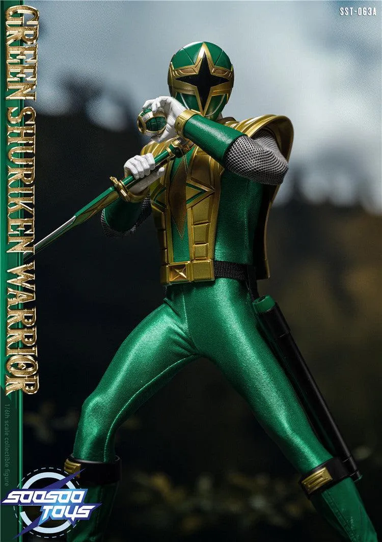 1:6 Green Shuriken Warrior Action Figure