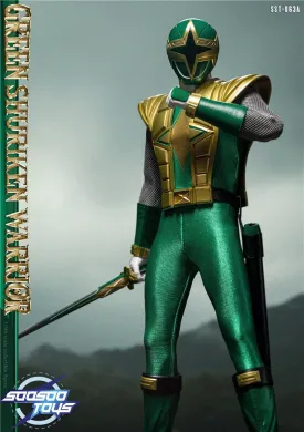 1:6 Green Shuriken Warrior Action Figure