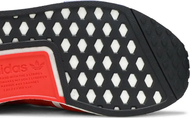 Adidas NMD_R1 'Active Red Black' sneakers, red