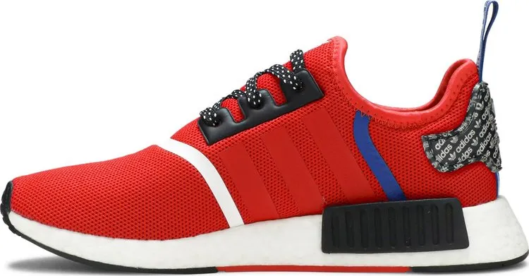 Adidas NMD_R1 'Active Red Black' sneakers, red