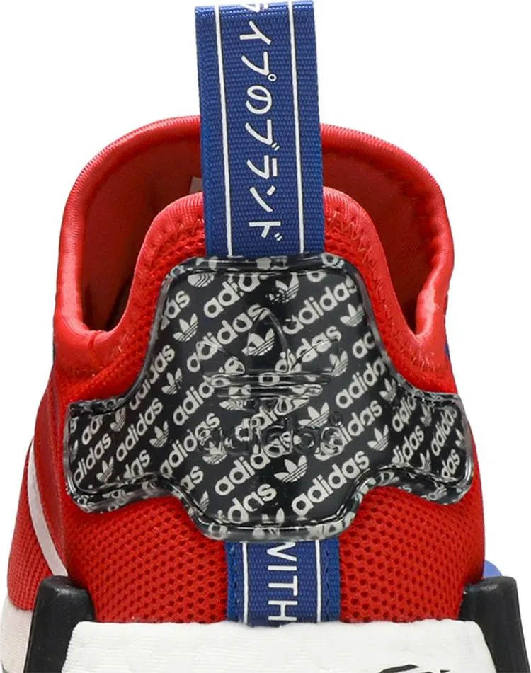 Adidas NMD_R1 'Active Red Black' sneakers, red