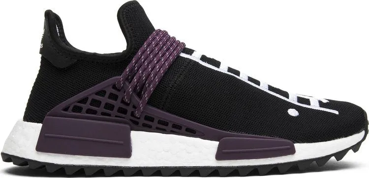 Adidas Pharrell x NMD Human Race Trail 'Equality' Sneakers, Black