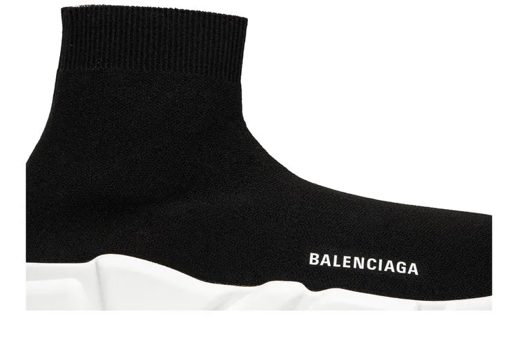 Balenciaga Speed Sneaker 'Black White' 2018, black