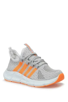 Binono Girl's Grey Dente F 3fx Sneaker