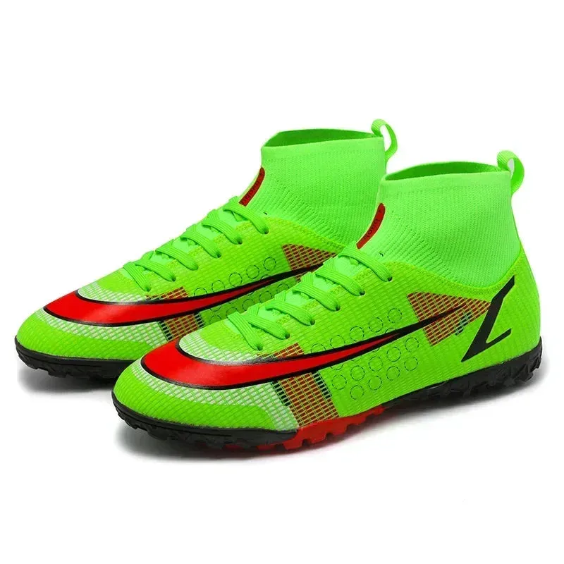 CR Goat Soccer Dual Color Cleats/Football Shoes Boots FG AG Youth Adult