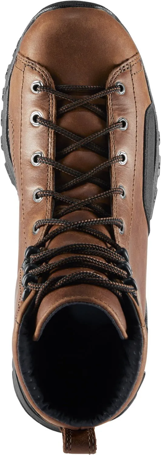 Danner Mens Stronghold 6in Dark Brown Leather Work Boots