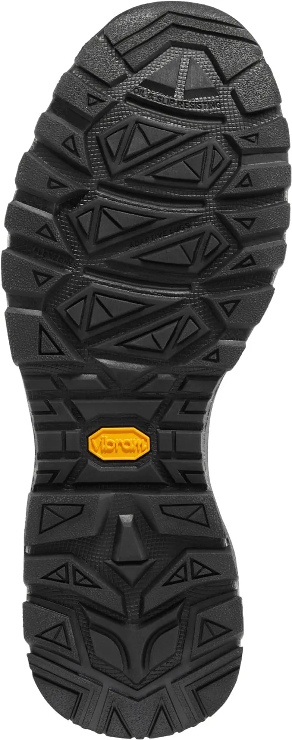 Danner Mens Stronghold 6in Dark Brown Leather Work Boots