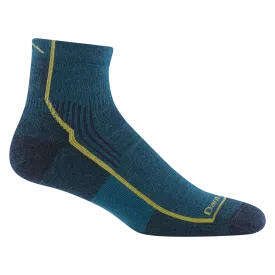 Darn Tough - Men's Hiker Midweight with Cushion Hiking 1/4 Sock - Dark Teal