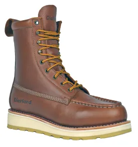 DieHard Mens Malibu Comp Toe Rust Leather Tumbled USA Work Boots 11.5 D