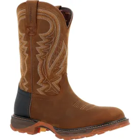 Durango Mens Maverick XP WP Coyote Brown Leather Work Boots