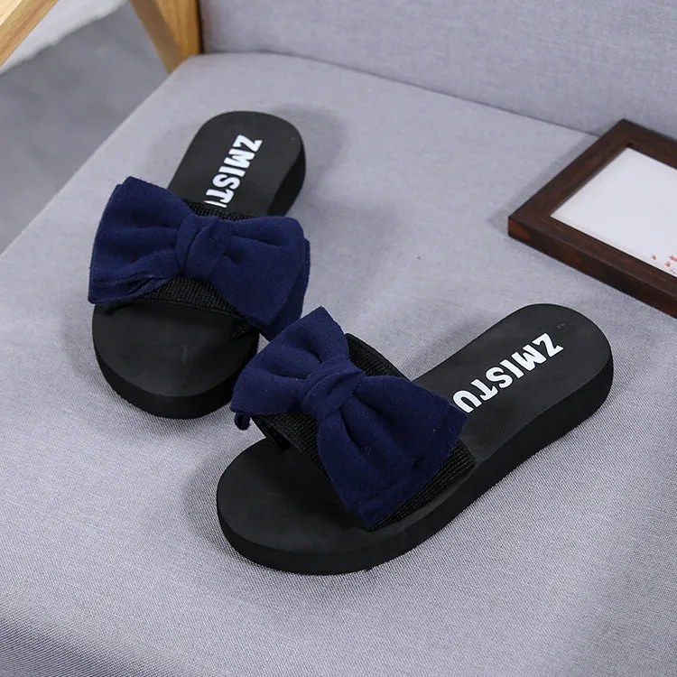 Fashion Bow Slippers for Women