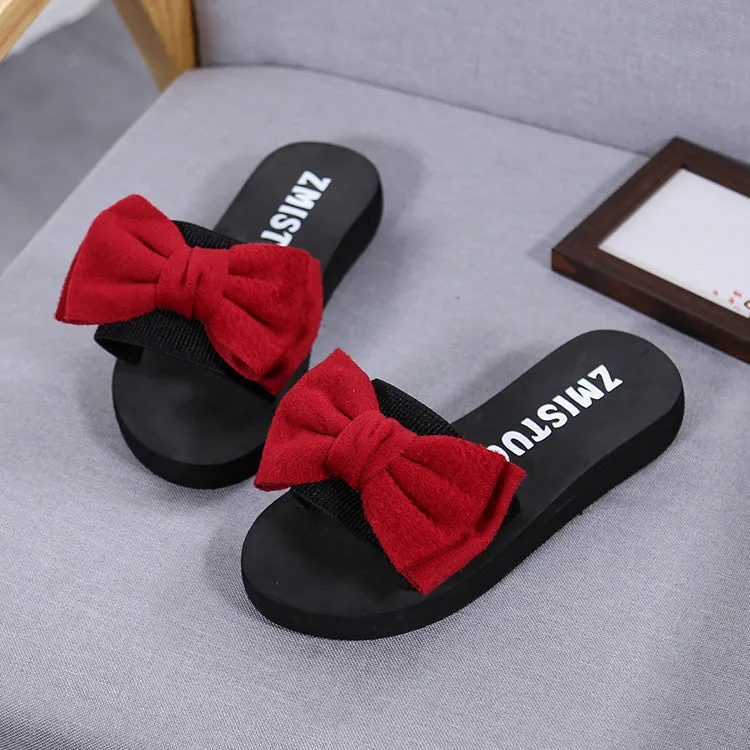 Fashion Bow Slippers for Women
