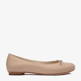 Grace Blush Leather Ballet