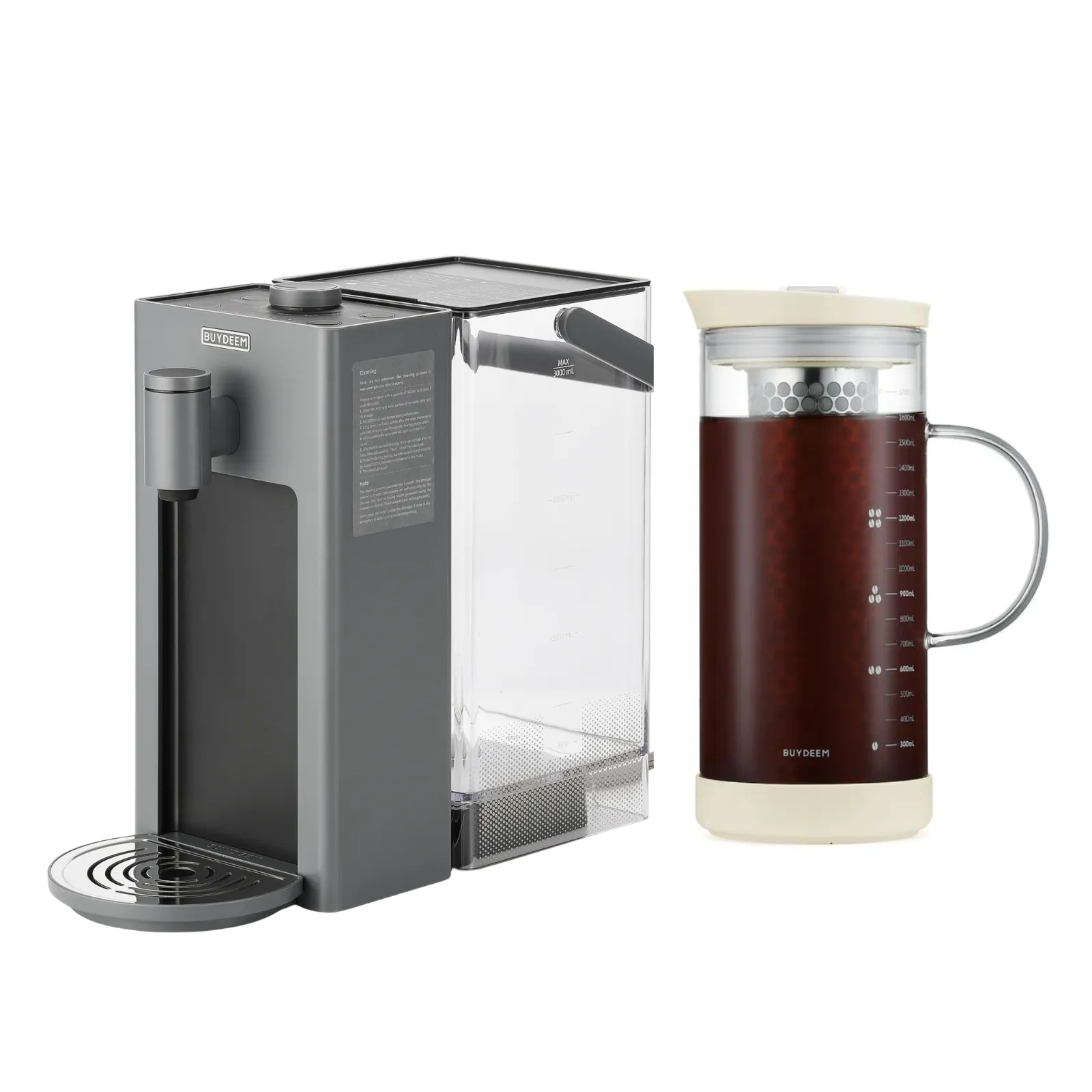 Instant Hot Water Dispenser & Cold Brew Coffee Maker - Bundle Offer