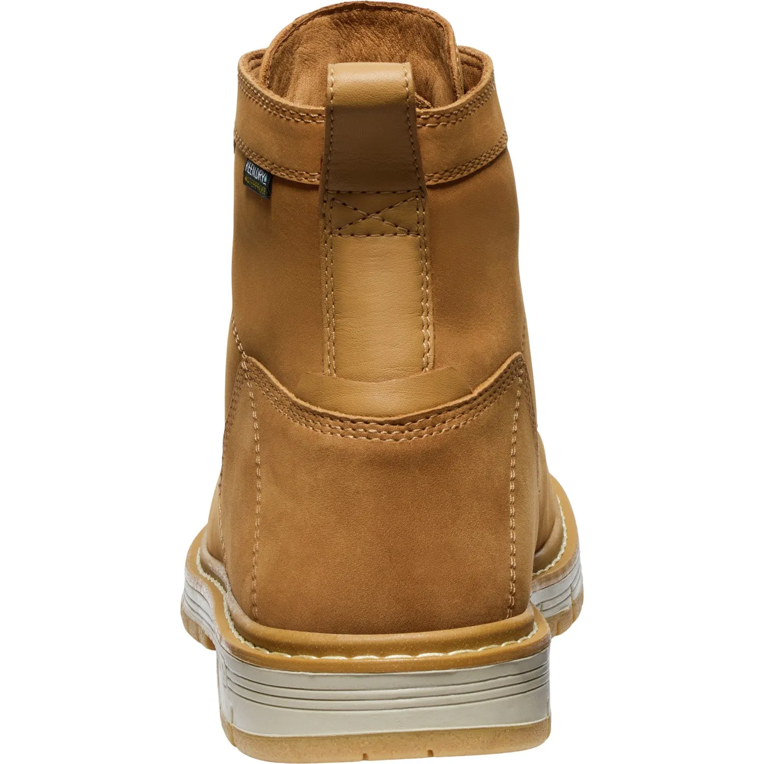 Keen Utility Mens San Jose 90 Degree 6in WP Bistre/Gum Leather Work Boots