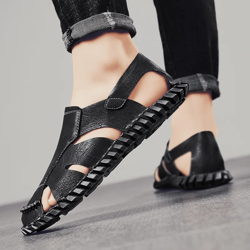 kkboxly kkboxly Men Lightweight Breathable Soft Driving Casual Sandals