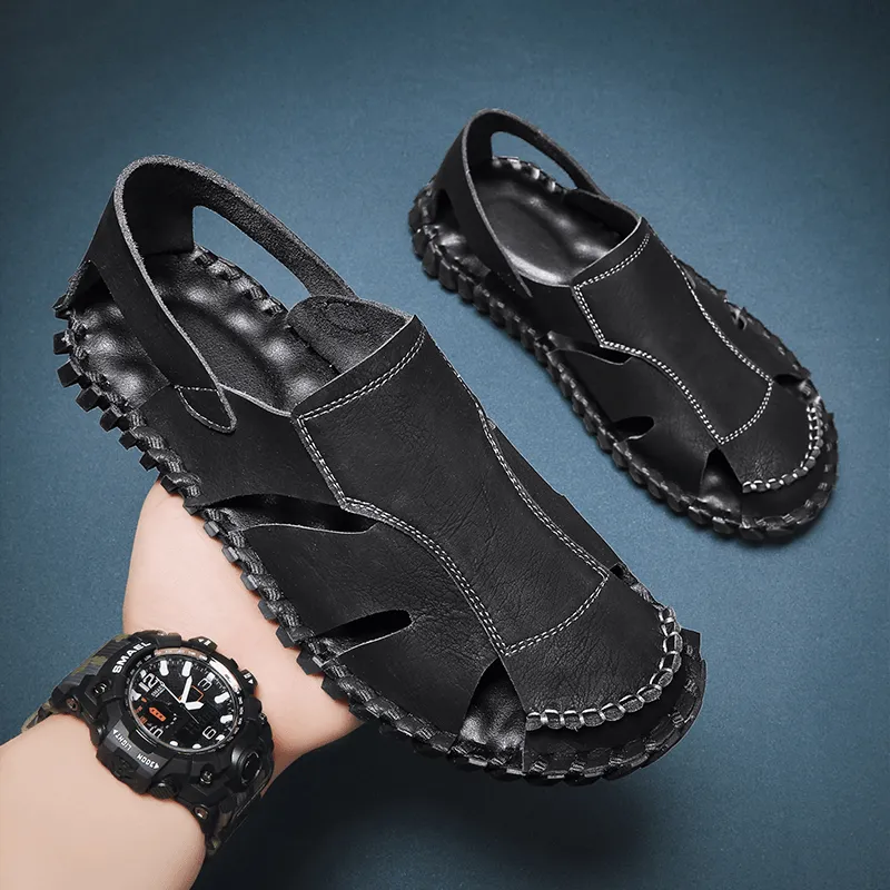kkboxly kkboxly Men Lightweight Breathable Soft Driving Casual Sandals