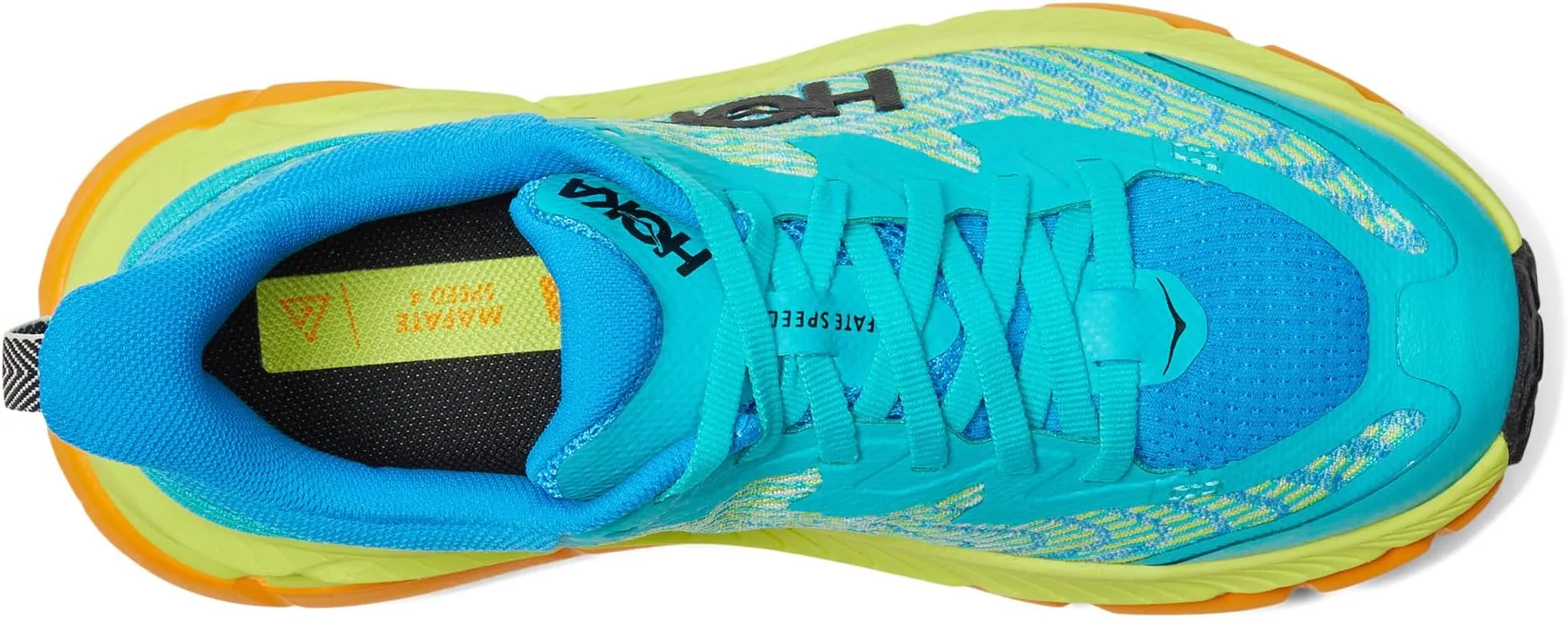 Mafate Speed 4 Hoka Sneakers in Ceramic/Diva Blue