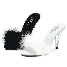 Maribou Slippers