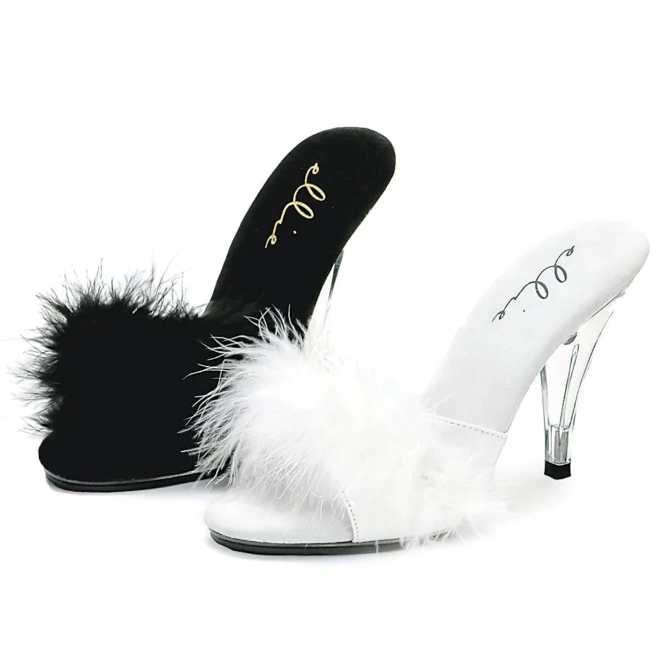 Maribou Slippers