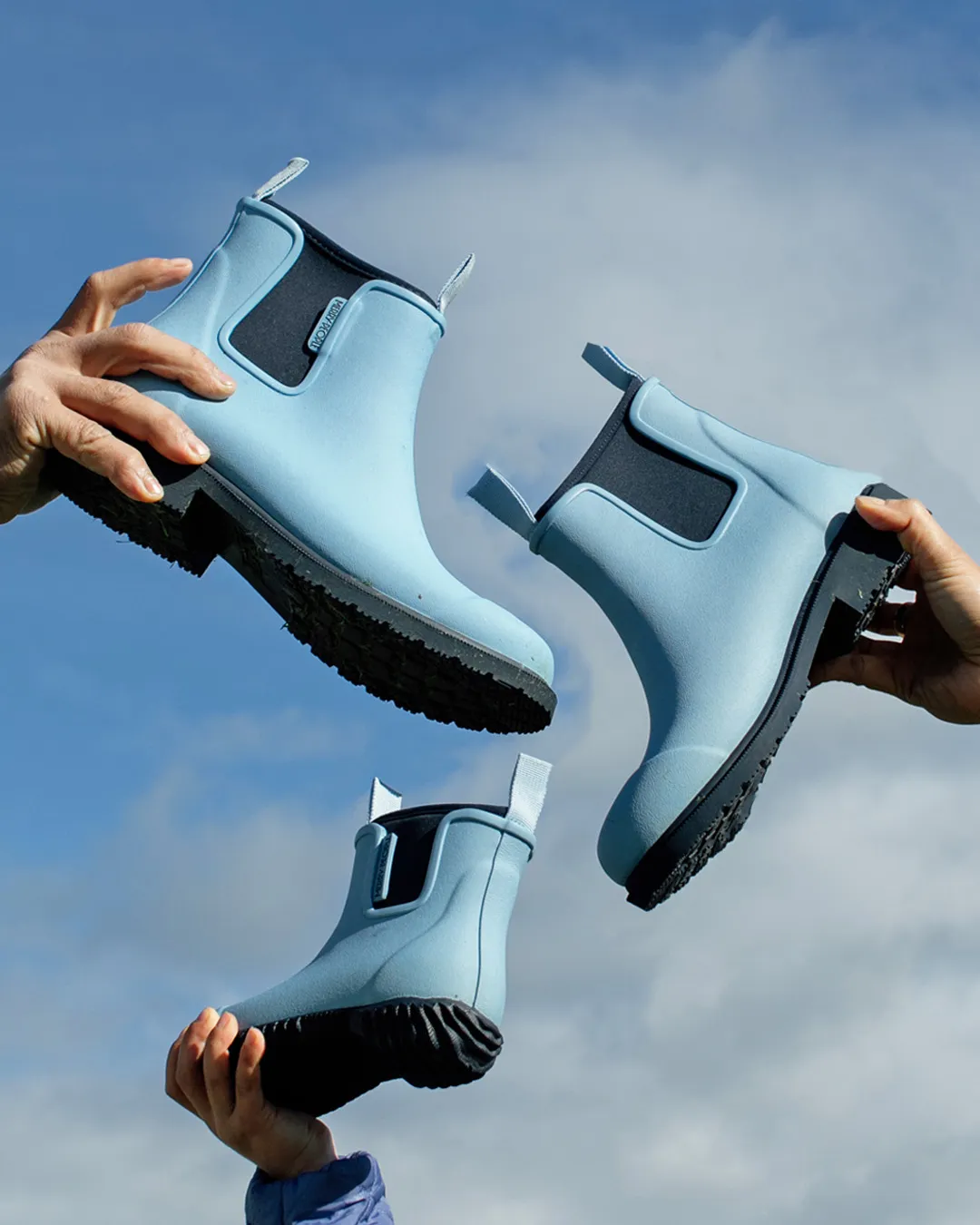 Merry People Bobbi Gumboot - Sky Blue