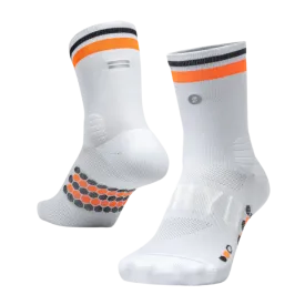 SHYU - Racing Socks - White/Orange/Black