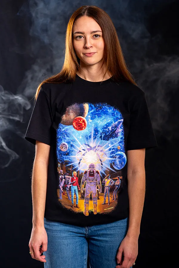 Starfield Secrets of the Universe by Greg Hildebrandt Tee