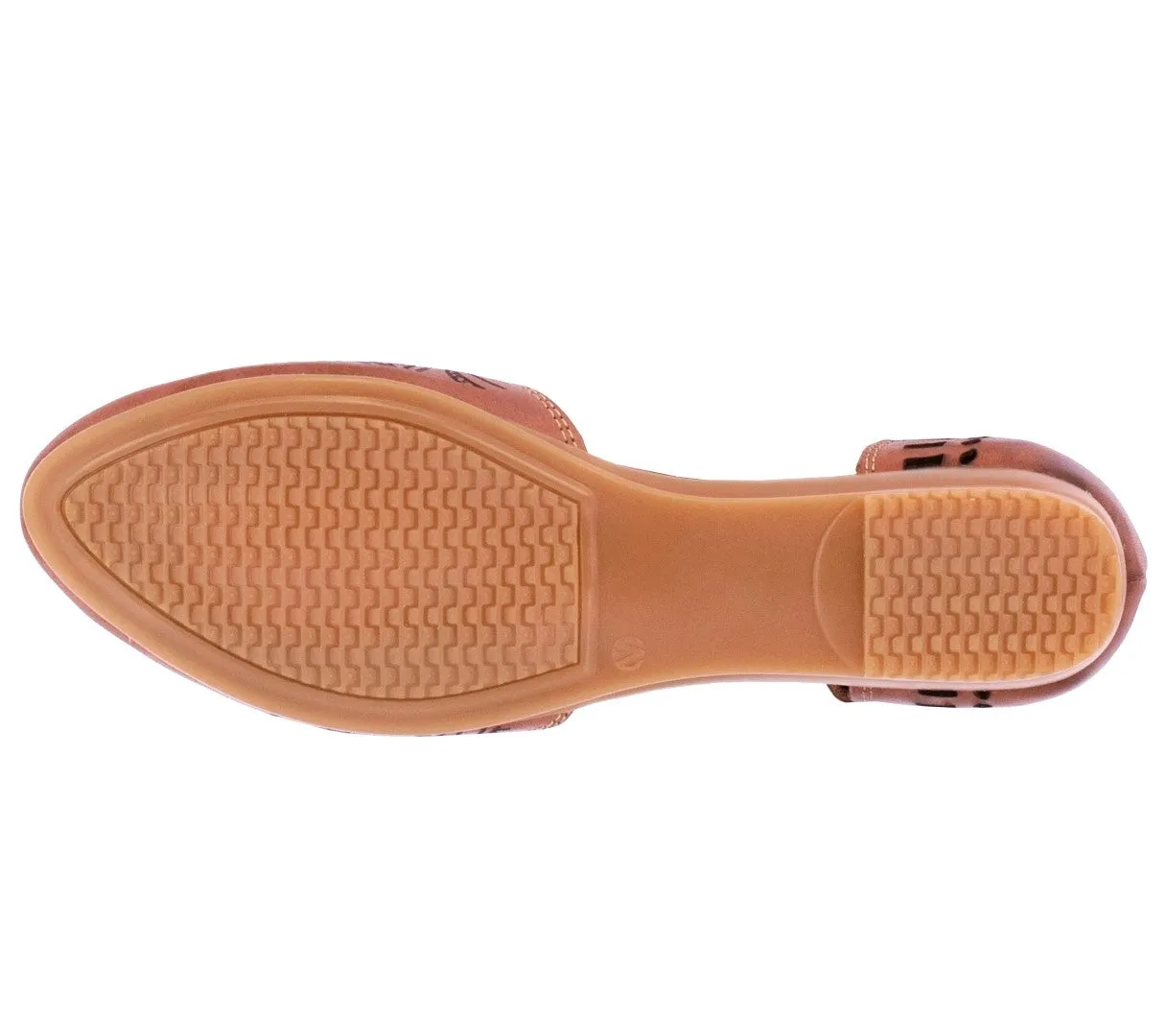 Womens Authentic Huaraches Real Tooled Leather Sandals Cognac - #1124